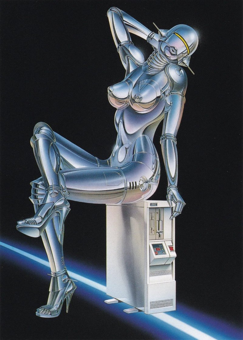 Фото: Hajime sorayama робот