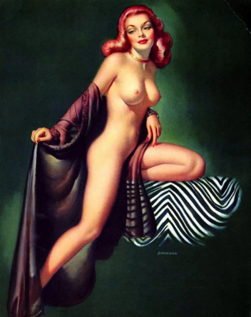 Pin up художник джил элвгрен