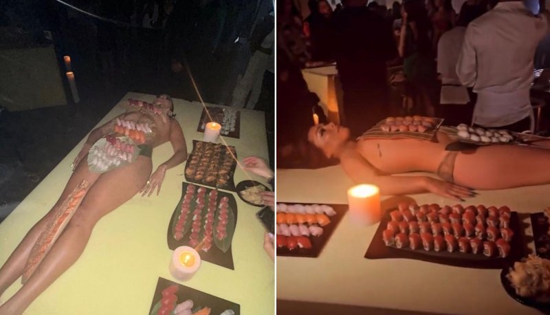 Фото: Ресторан nyotaimori япония