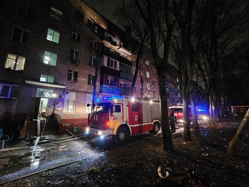 Фото: Пожар в жилом доме