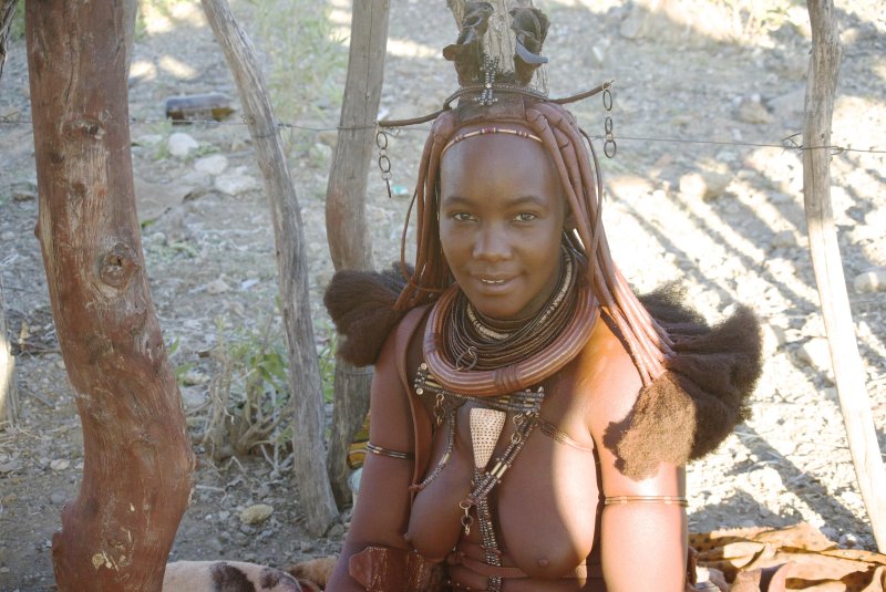 Племя химба в намибии