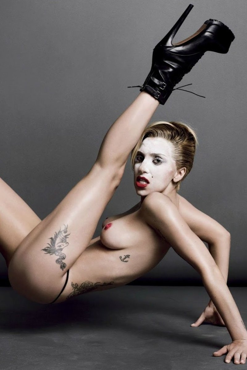 Леди гага голая фотосессия