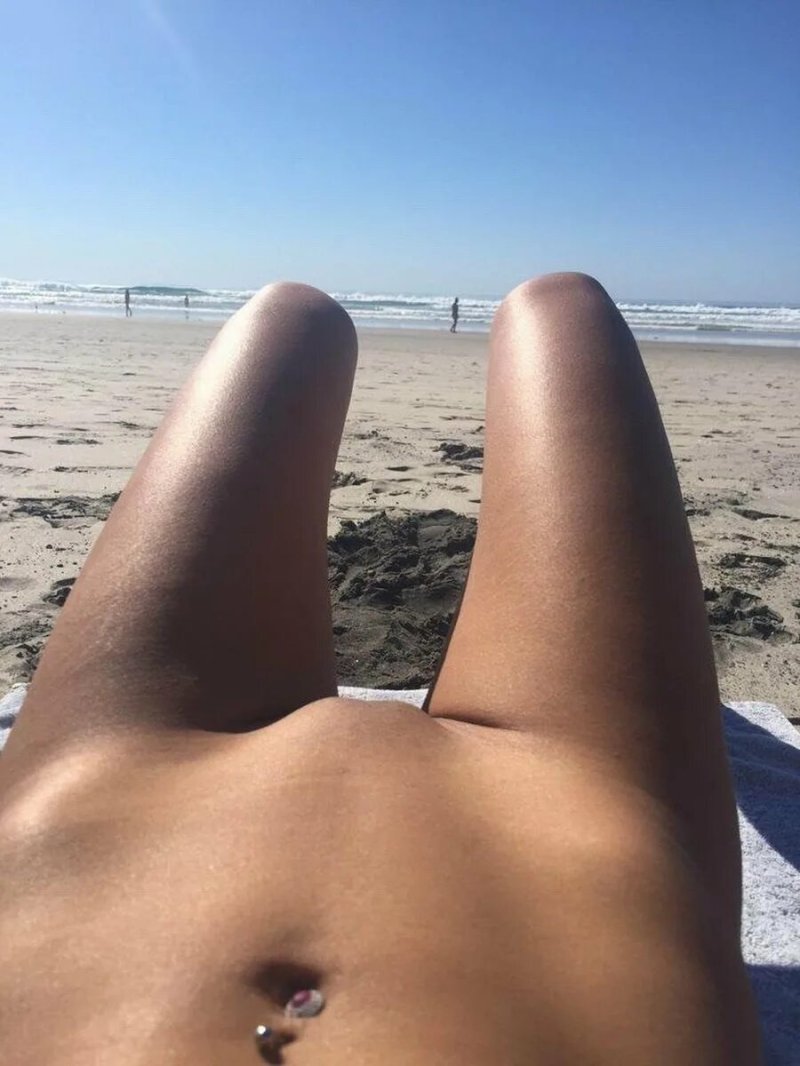 Селфи на пляже