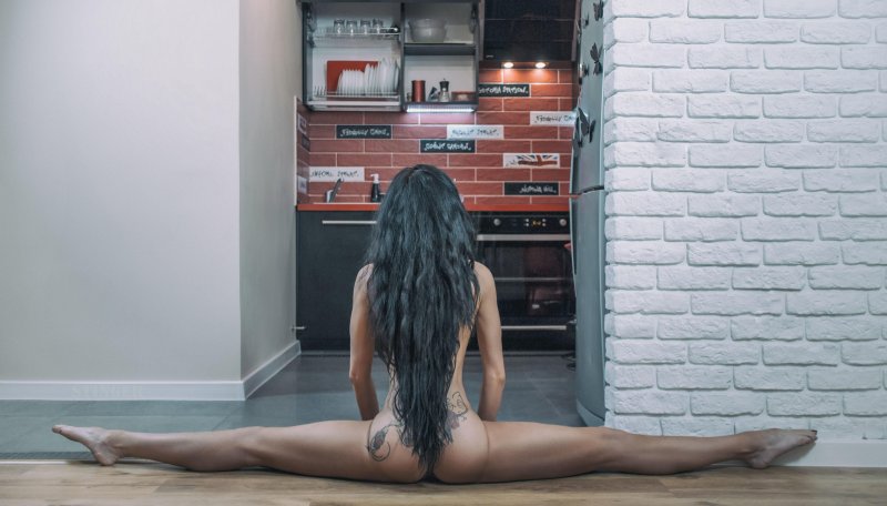 Девушки на шпагате