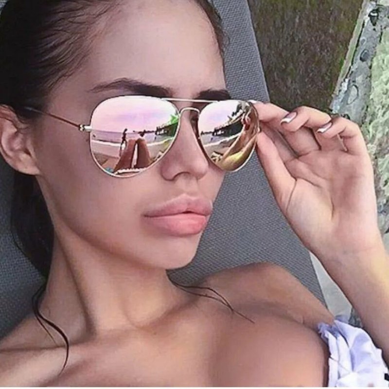 Очки авиаторы женские солнцезащитные