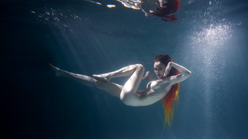 Ольга горлачук под водой