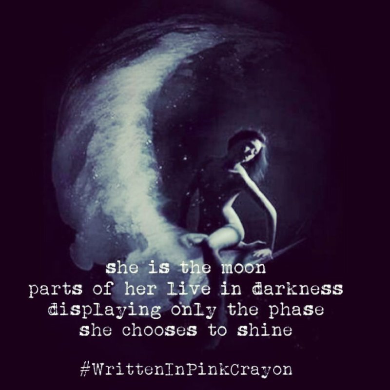 Девушка луна